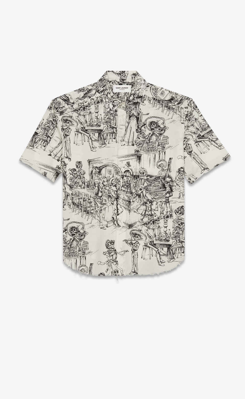 kemeja saint laurent